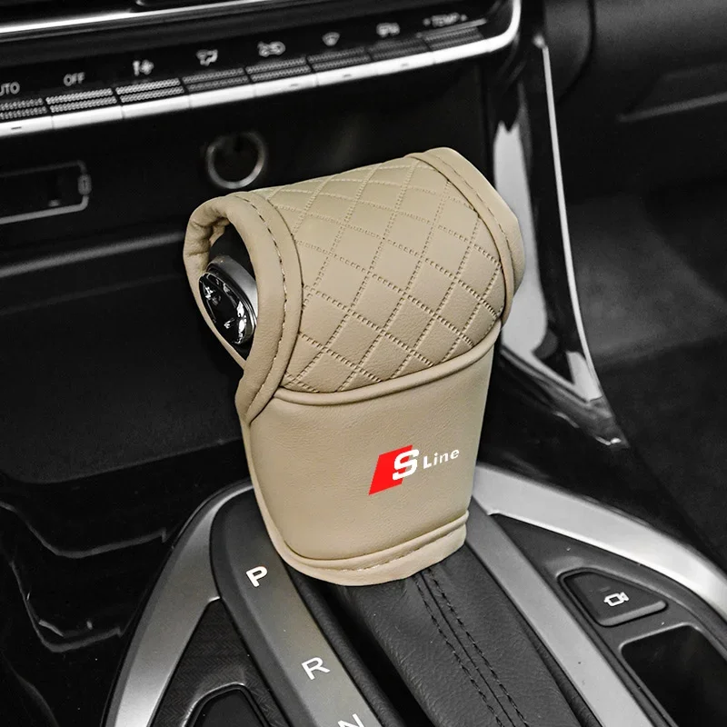 Автомобильный защитный чехол для ручки переключения передач автоаксессуары Audi