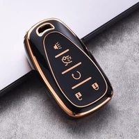 new fashion tpu car key case for chevrolet camaro cruze malibu sonic volt tracker spark bolt trax 4 5button key case accessories