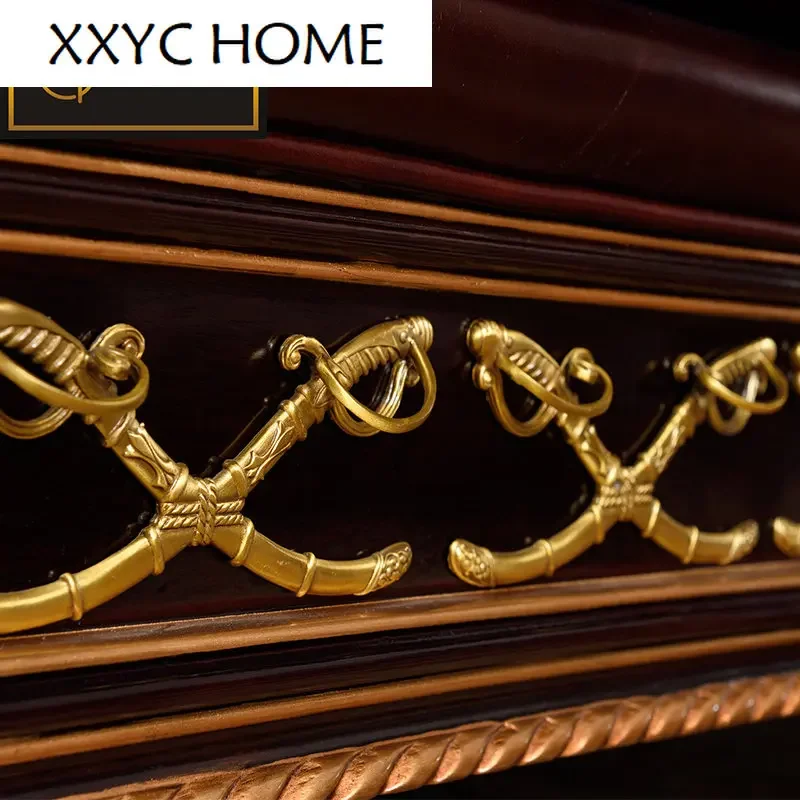 ~Индивидуальный британский классический диван для гостиной виллы натуральная