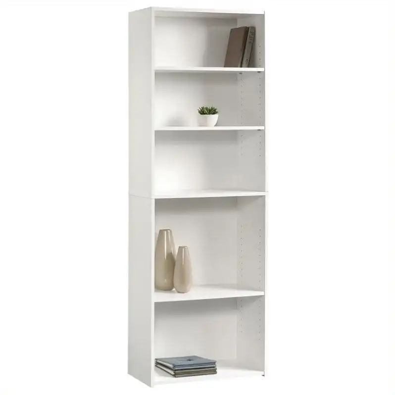 

Beginnings 5 -Shelf Bookcase, Soft White kitchen storage & organiz...
