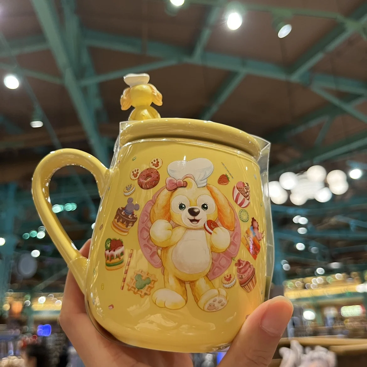 Disney cute cartoon Winnie  Ceramic Cup Winnie Drinking Cup Donald Duck Cup
