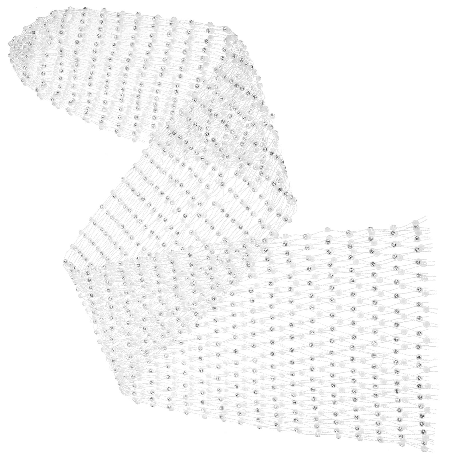 

Bandana Headbands Women Mesh Rhinestone Scarfs Turban Hat Headpiece Hair 95% Polyester Bandana Headbands For Women Miss
