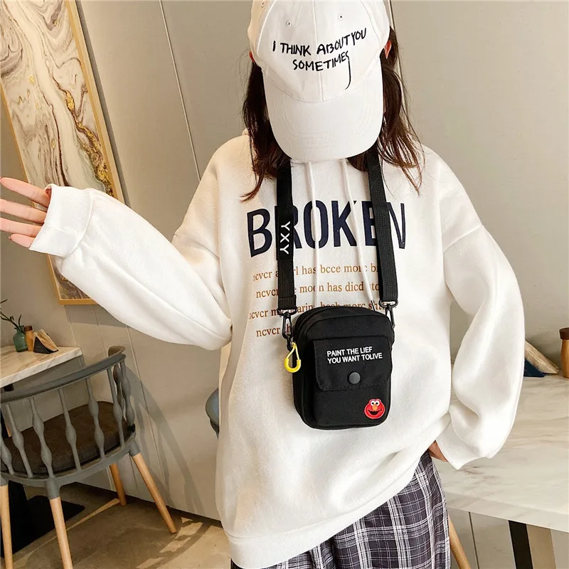 2022 New Fashion Shoulder Bag Trendy Cute Small Square Bag Japanese Harajuku Style Female Bag Messenger Bag