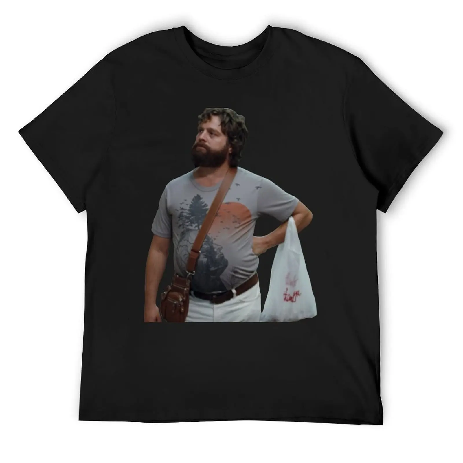 alan from the hangover S Футболка на заказ для мальчиков с животным принтом Эстетическая