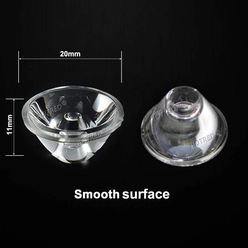 

LED линзы HotRed 20 мм 1Вт 3Вт 5Вт