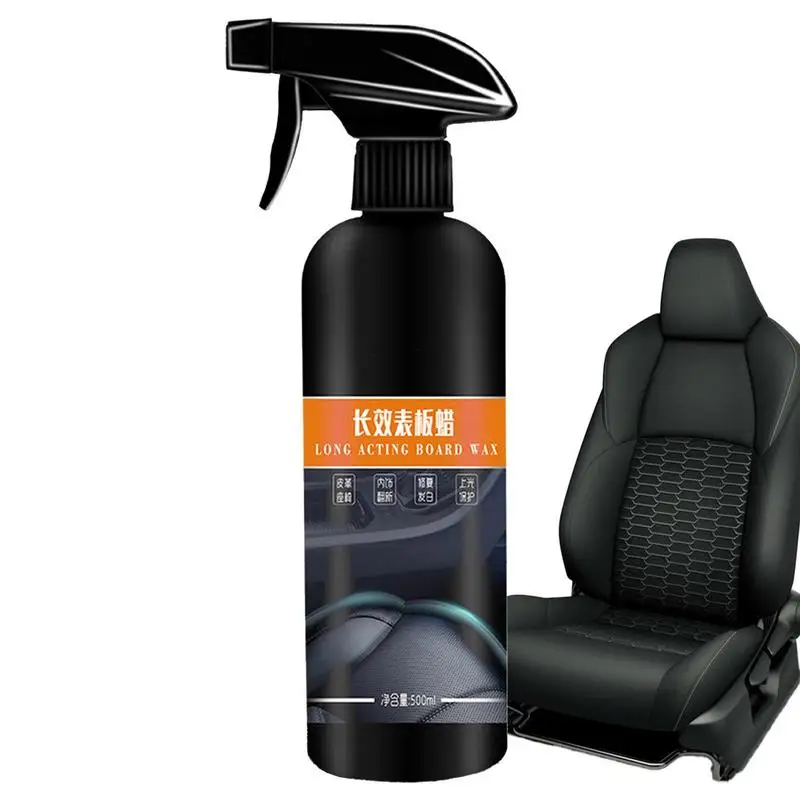 

Car Cleaner Spray Multi-Purpose Foam Cleaner Rust Remover Cleaning Car Leather Seat Cleaner Dashboard Waterless Washing Car