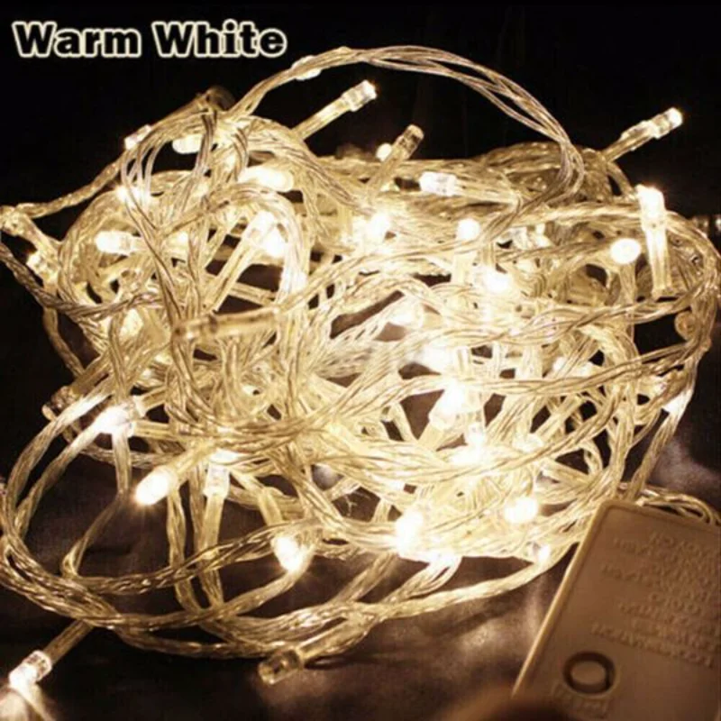 

32FT Christmas Tree Fairy String Party Lights Xmax Waterproof Color Lamp[US Stock]