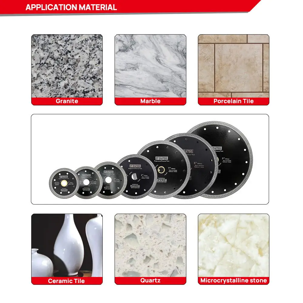 Рисунок 5 - Алмазные Лезвия для пилы диаметром