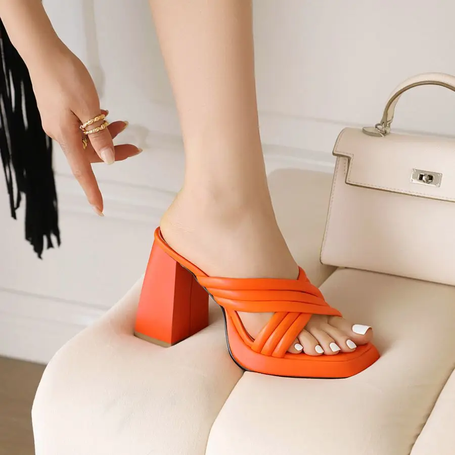 

Большие размеры; Сандалии большого размера больших размеров для женщин и женщин; Сандалии на толстом каблуке с квадратным носком; Удобные, простые и дышащие