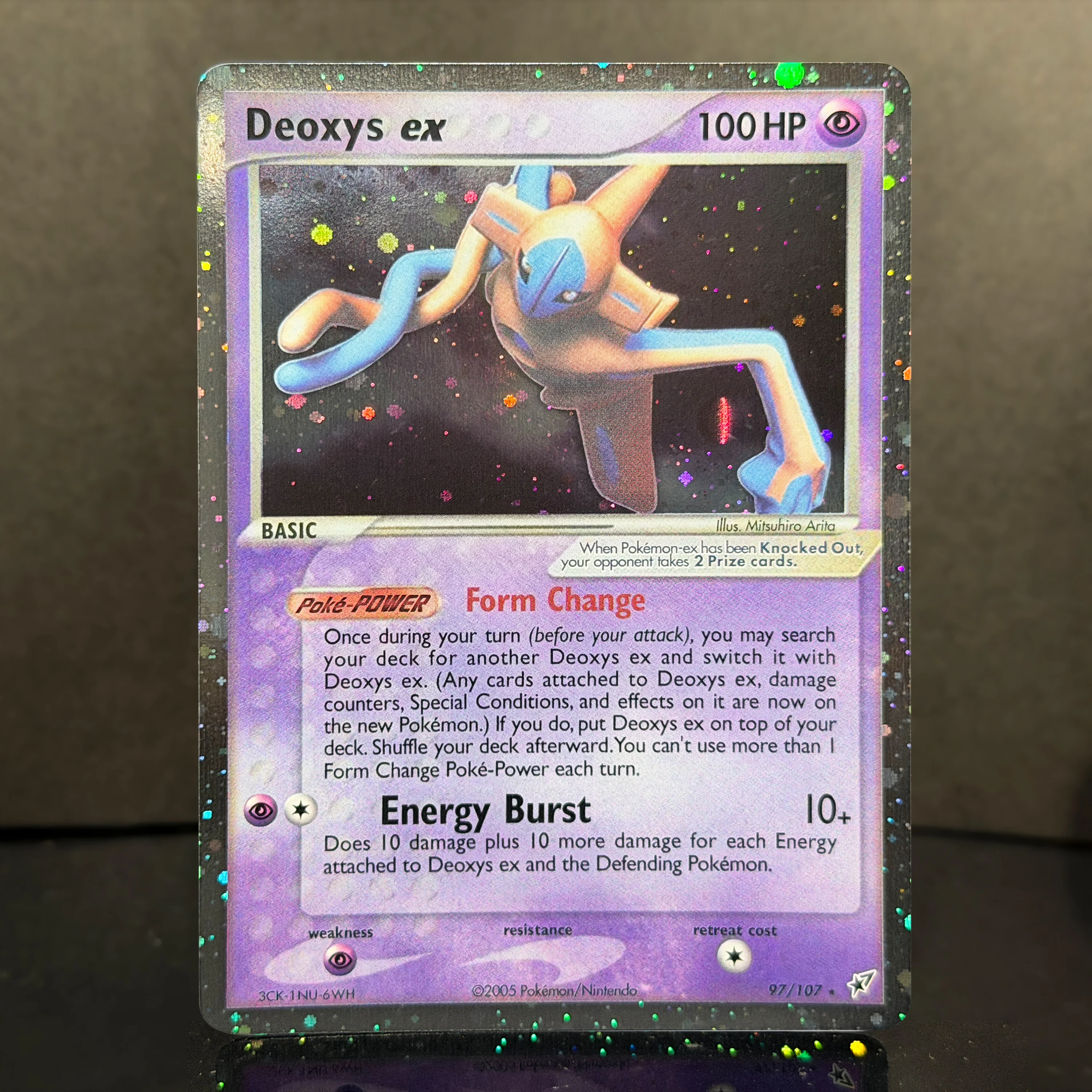 Фото Коллекционные карты PTCG EX: Легендарный набор троиц Deoxys Gold Star, голографические карты Cosmos, винтажные редкие карты Chase, карты Rayquaza, Latias, Rayquaza Proxy, ретро-коллекция №2