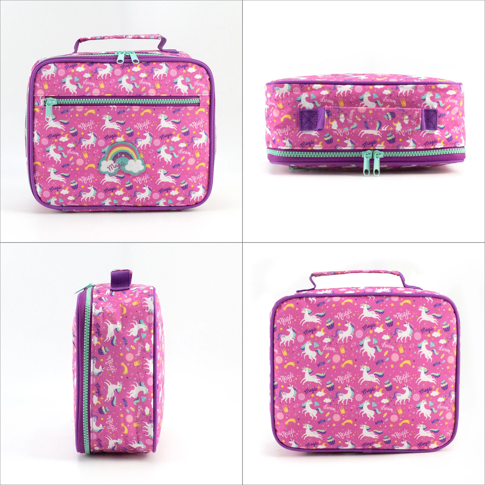 iFARADAY Cartoon Lunch Bag Portable Insulated Lunch Box Girl Boys Back to School  Reusable Lunch Tote Kit Game Play 2022 New