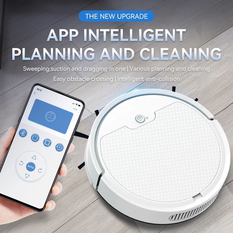 Xiaomi Robot Vacuum Cleaner Smart APP Remote Control Wireless Cleaning Machine Floor Sweeping Wet Dry Vacuum cleaner For Home