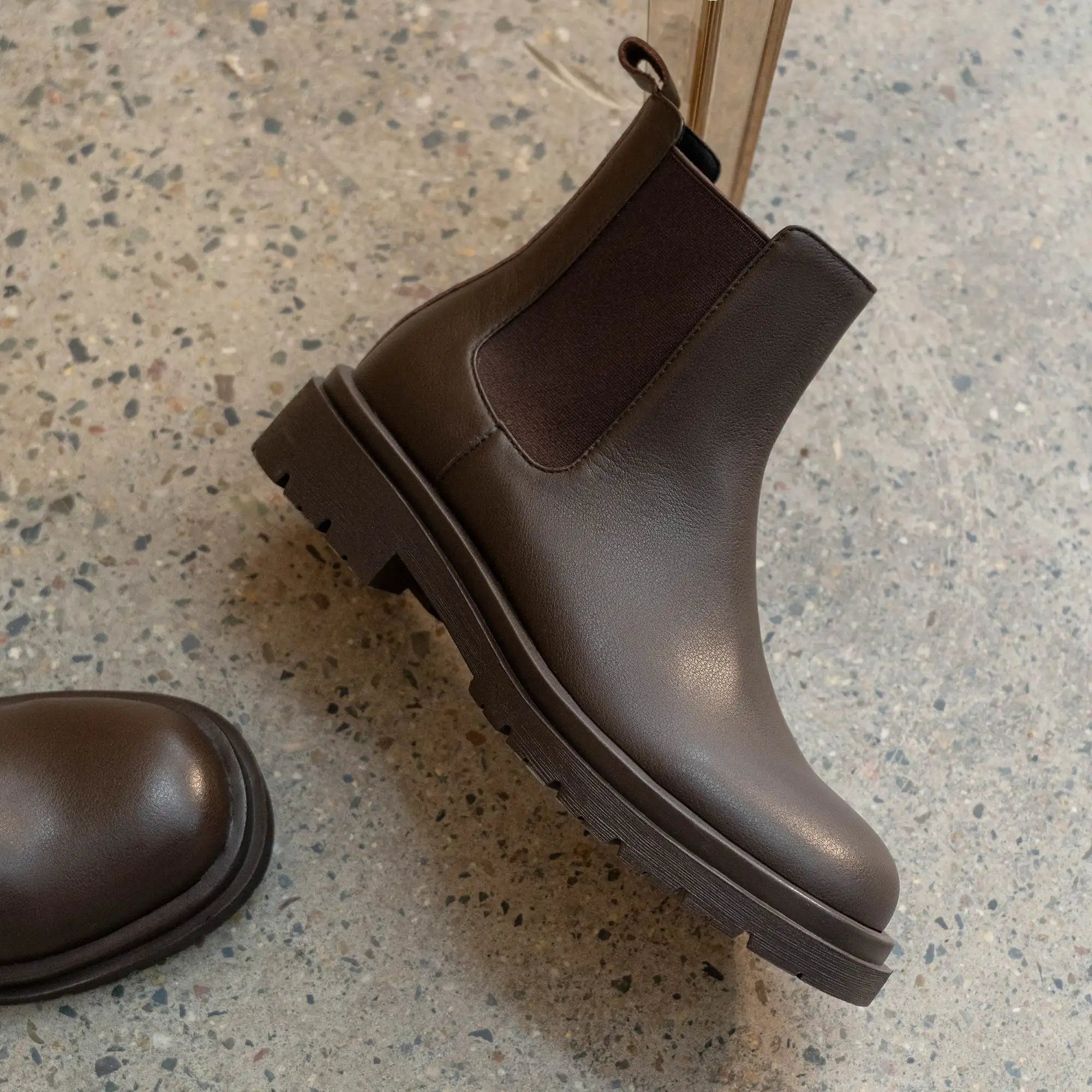 Krazing Pot из коровьей кожи базовая одежда ботильоны-гладиаторы с круглым носком