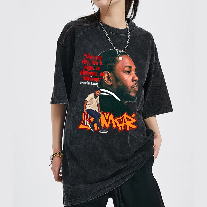 

Футболка мужская хлопковая в стиле Харадзюку, оверсайз