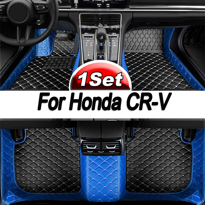 

For Honda CR-V CRV CR V RS 2023 2024 2025 Car Floor Mats Non-hybrid Auto Waterproof Alfombra Para Auto Car Accessories Interior