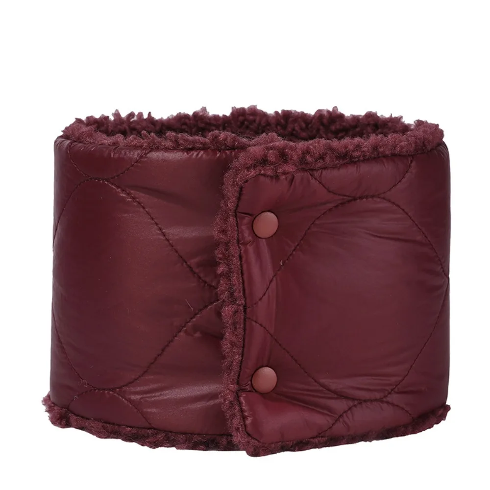 Новый нагрудник с застежкой-кнопкой теплый для шеи толстые зимние шарфы теплая