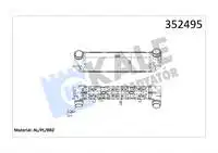 

352495 TURBO radiator for F10 F11 N20