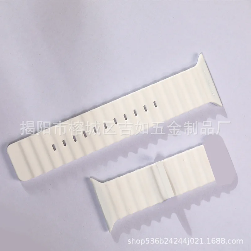 Силиконовый ремешок Ocean для Apple Watch Ultra8 электронные аксессуары мотоциклов