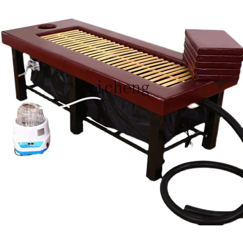 

XL Lifting Chinese Medicine Steaming Bed Physiotherapy Bed Whole Body Steam Steaming Bed Moxibustion
