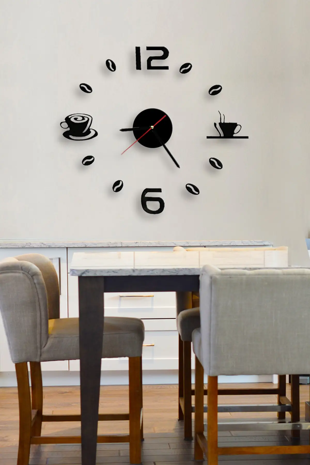 

Decorative Mdf Wall Clock 50x50cm special clock