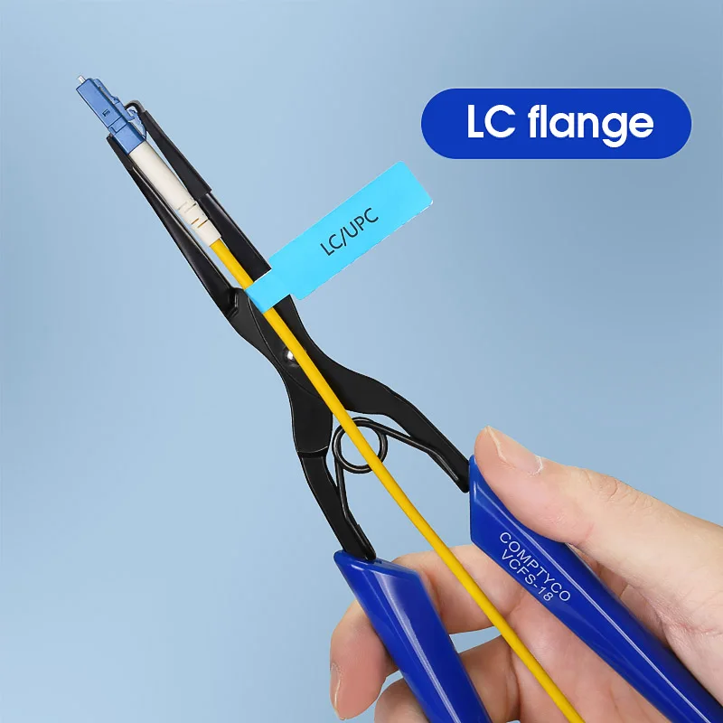 Optical Fiber Flange Long Mouth Clip SC/LC Fiber Optic Connector Plug-in Tool Clip Wire Pliers VCFS-18