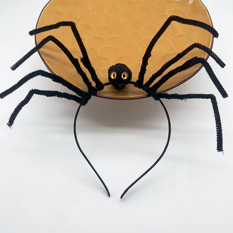 

Halloween Spider Creative Funny Headband Performance Masquerade Dress Up Spider Headdress Helloween Party Decoration Accessories