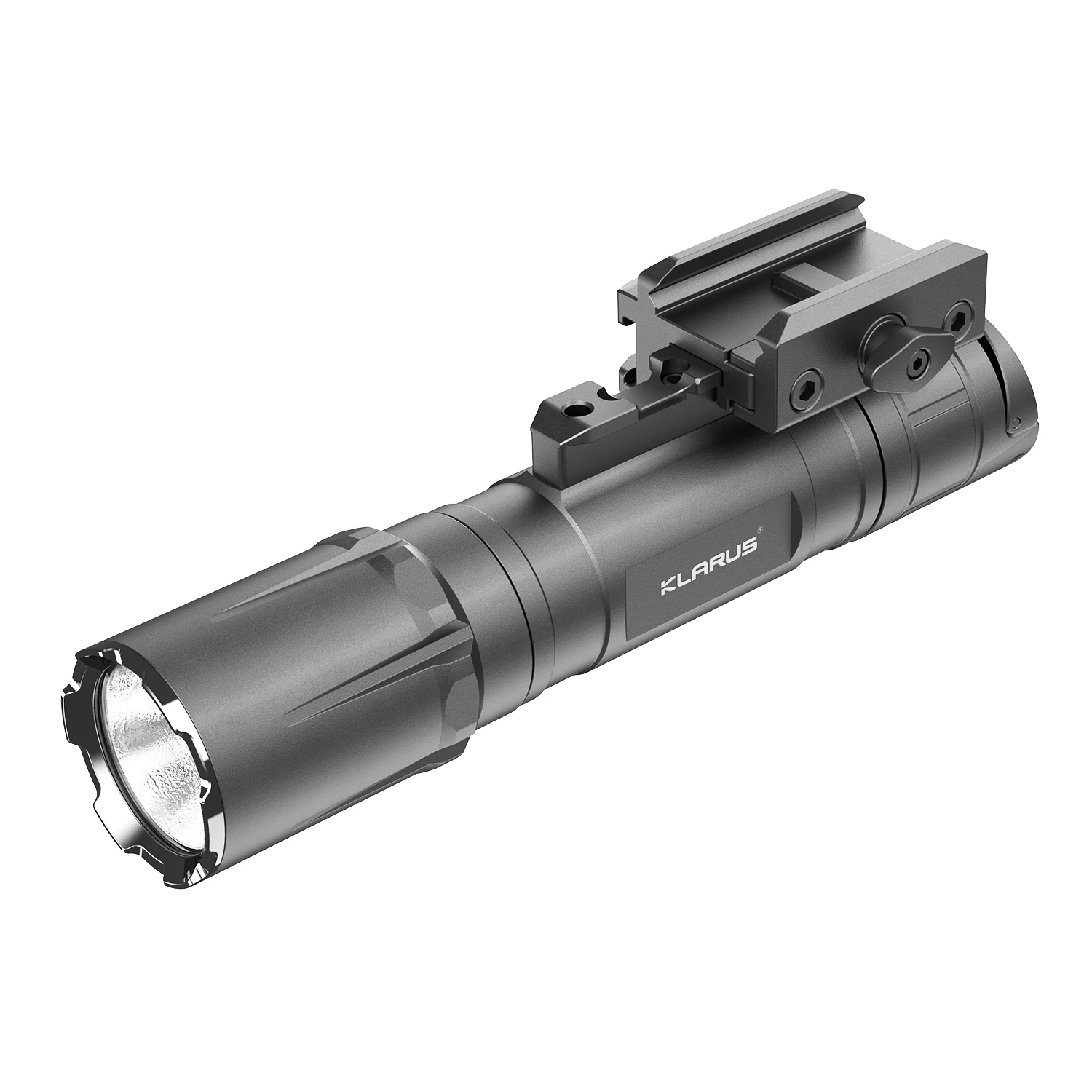 Klarus GL4 3300 Lumens Ultra Compact Rechargeable  Mount Tactical Flashlight Removable Slide Rail Mount and Remote Switch enlarge