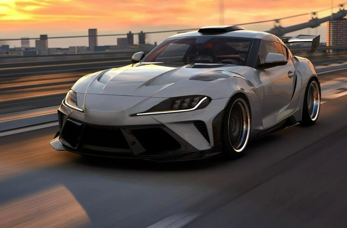 Фото Самый продаваемый комплект FORToyota Supra A90 2021-2023 Exquisite-Craft Rott Style Wide Body Kit №3