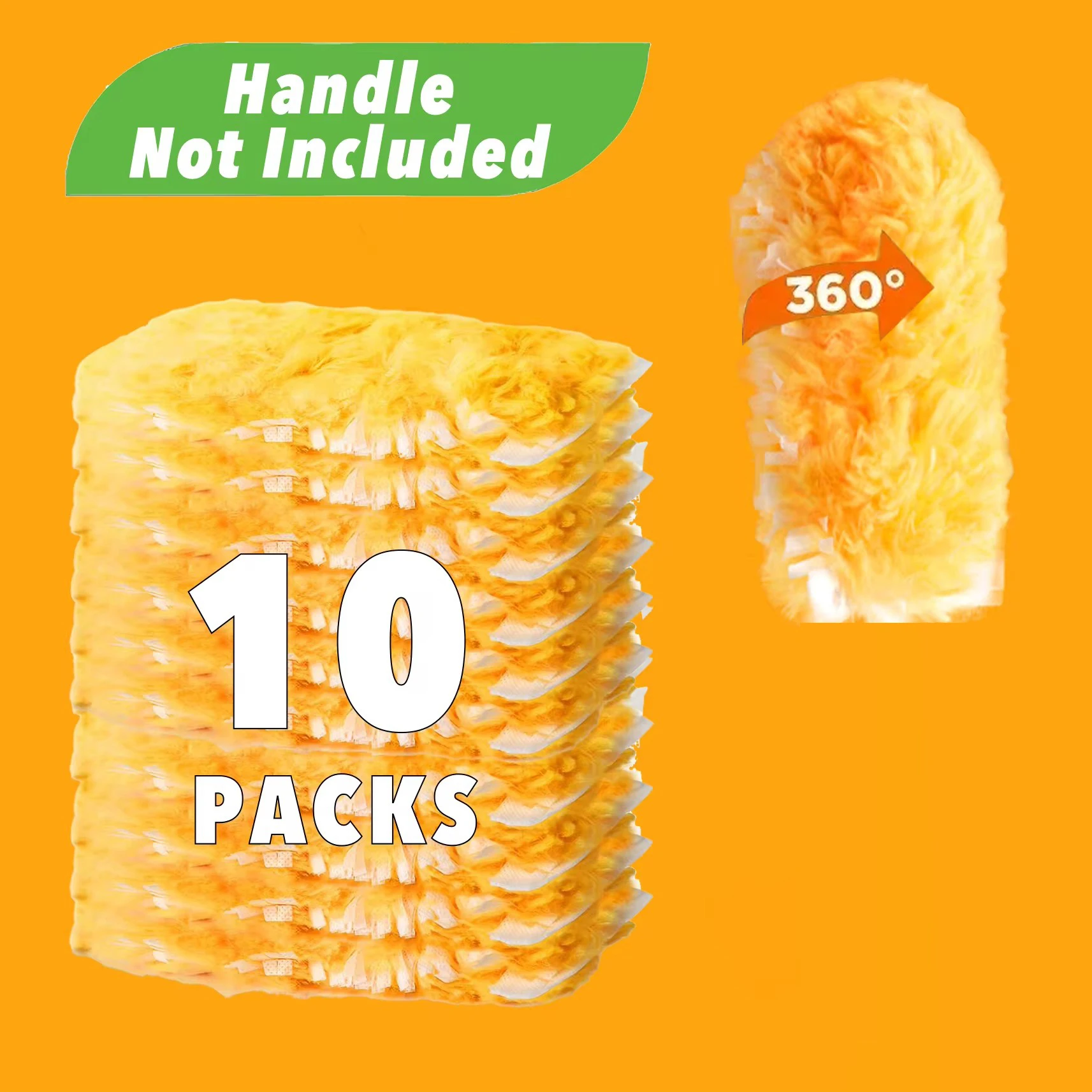 

10 упаковок микрофибровых 360-градусных пыльников для Swiffer