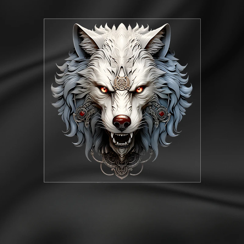 

3D Тотем Волка, Мотоциклетные Наклейки, Водонепроницаемые Виниловые Наклейки Для Бампера Автомобиля, Передний Капот