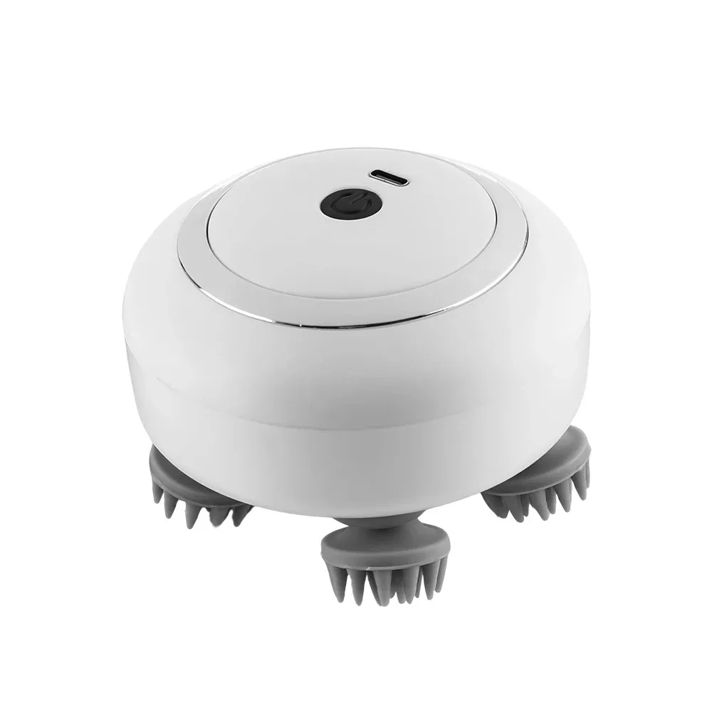 Электрический Мини-массажер Для Головы С Красным Светом И Вибрацией