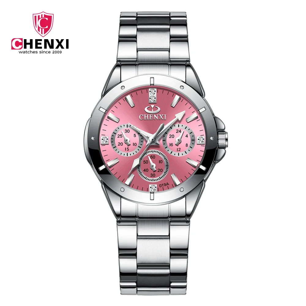 

Top Brand Luxury Men/Women Watch Fashion Round Dial Steel Band Quartz Watches Sport Business Waterproof Wristwatch