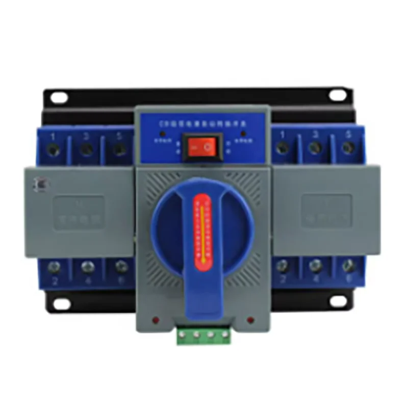 Мини 3P 63A 110 В/220 В автоматический резервный переключатель с двойным питанием