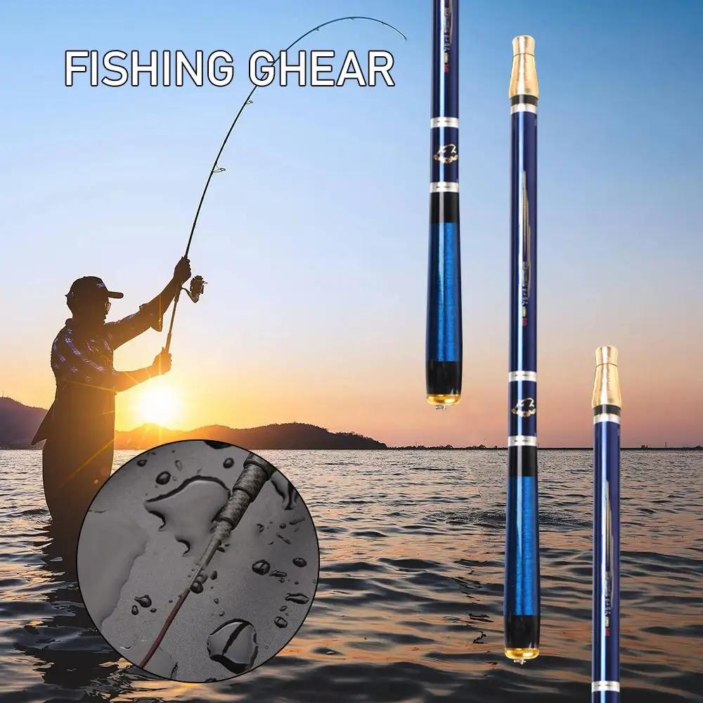 

SuperHard Travel Mini Portable Telescopic Fishing Rod Stream Hand Pole Carp Feeder Fishing Tackle