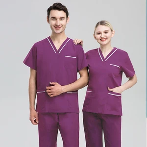 Unisex Scrubs Surgical Suit Nursing Uniform Medical Clothes Woman Workwear Novelty Special Use Docto in India