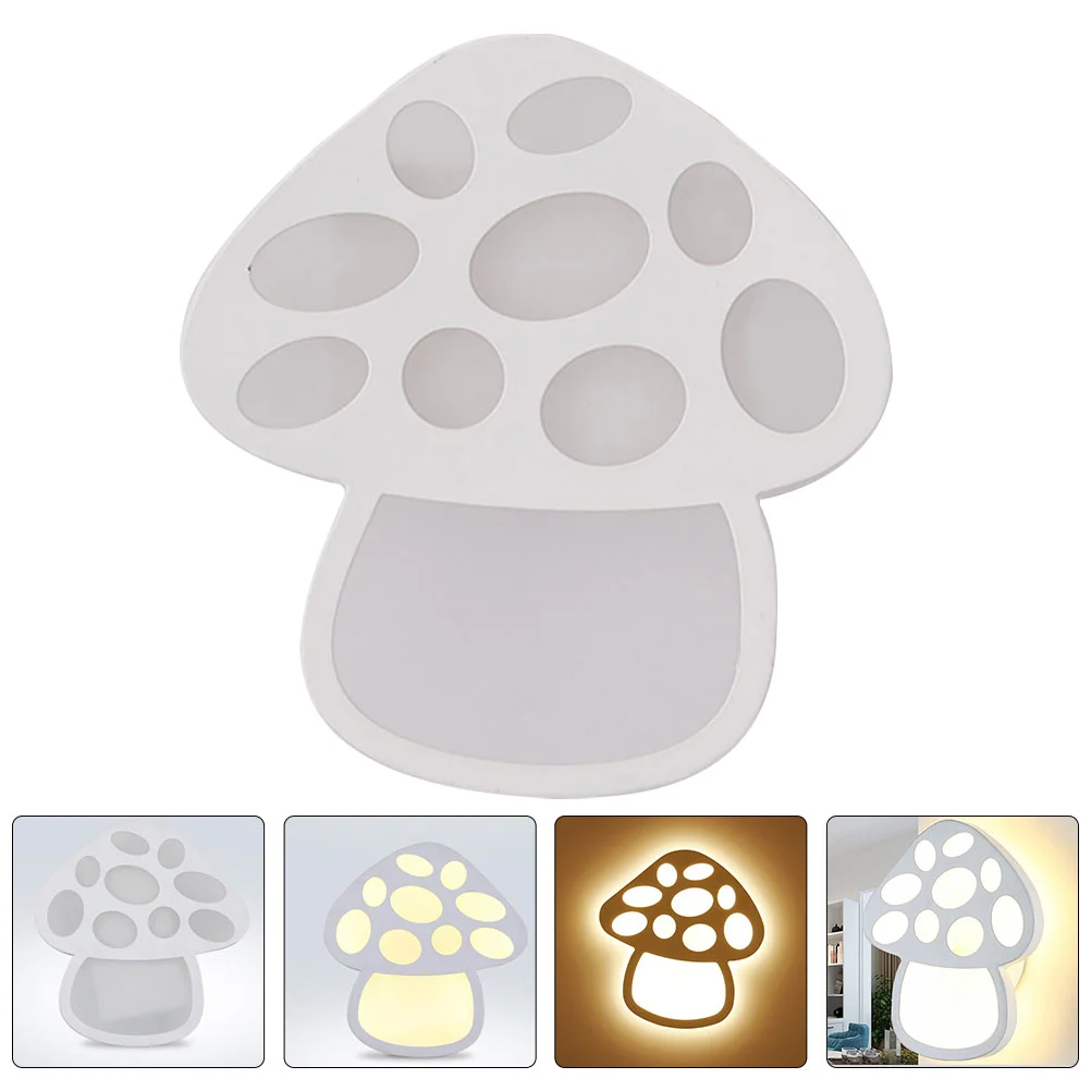 

Novel Mushroom Light Pendant Home Wall LED Light Unique Warm Hanging Lamp