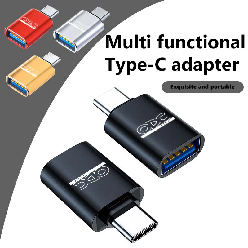Фото Универсальный автомобильный USB-конвертер Type-C, USB-адаптер 3.0 USB-C (штекер) для Buick Opc Line Regal Lacrosse Encore Enclave Envision Avenir №1