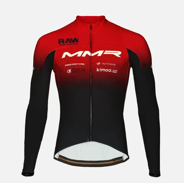 

Зимние теплые флисовые вело-Джерси 2021 MMR фабрика гоночная команда с длинным рукавом мужская велосипедная одежда