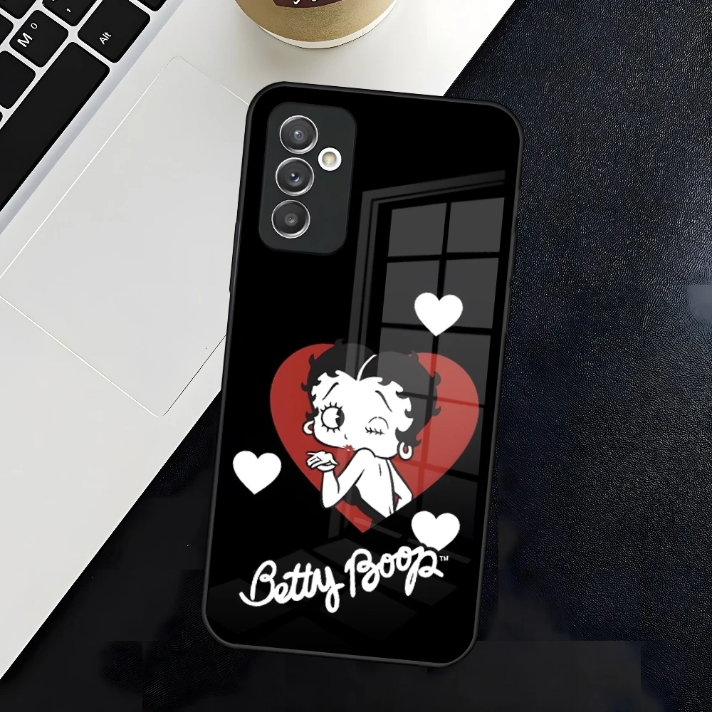 B-Betty-Cute-Boop Phone Case for Samsung A15 A25 A35 A55 A14 A12 A22 A32 A52 A11 A21 A31 A51 A05 A24 A34 A54 A13 23 A33 A53