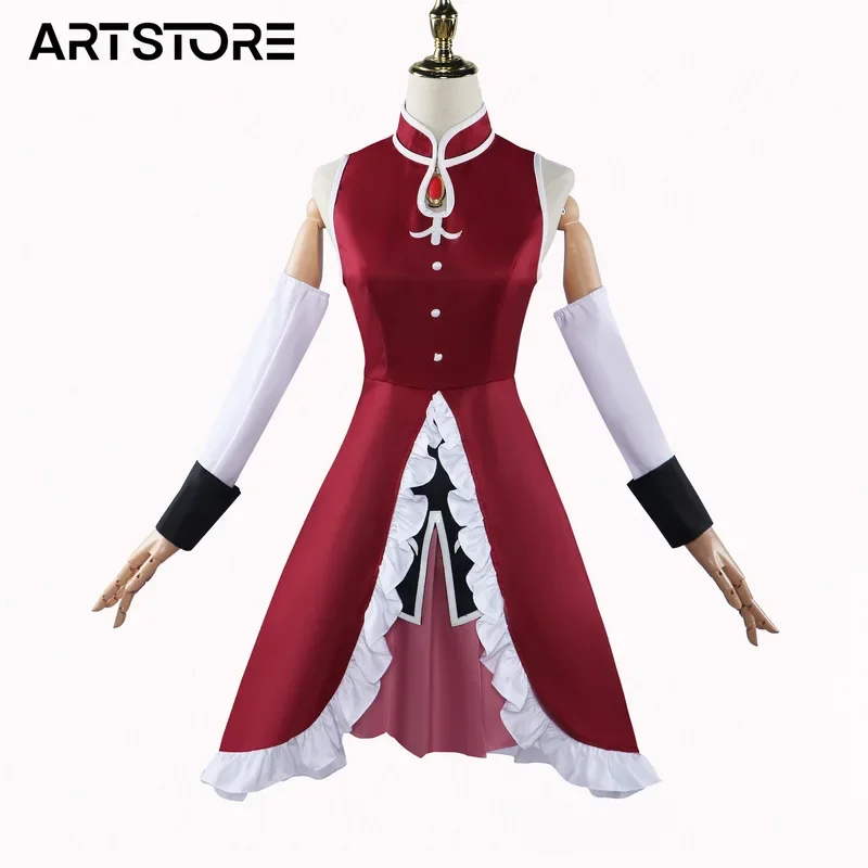 Косплей-Костюм Puella Magi Madoka Magica Kyoko Sakura ролевые игры комикс с платьем на Хеллоуин