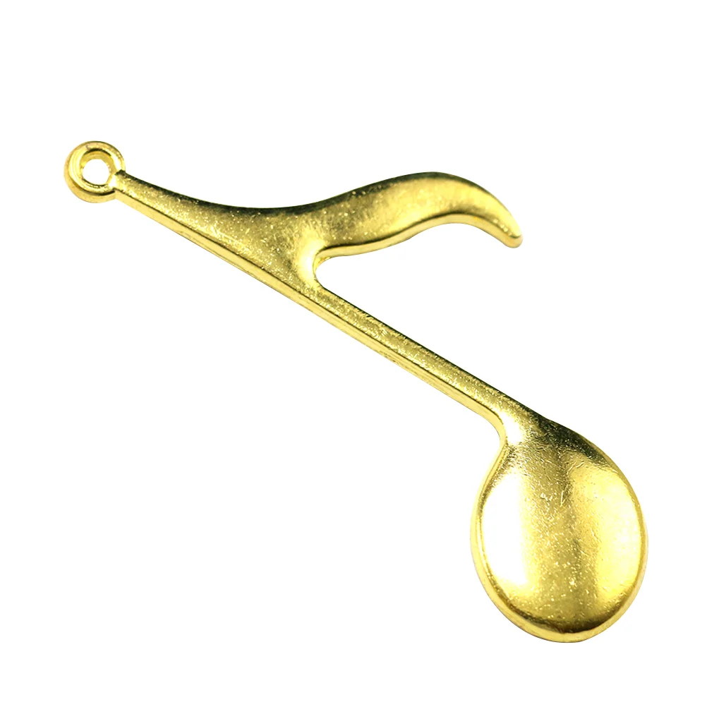 

Подвеска в виде музыкальной ноты 20 шт., подвески из сплава, аксессуары для изготовления ювелирных изделий, ожерелье, браслет (золотистый)