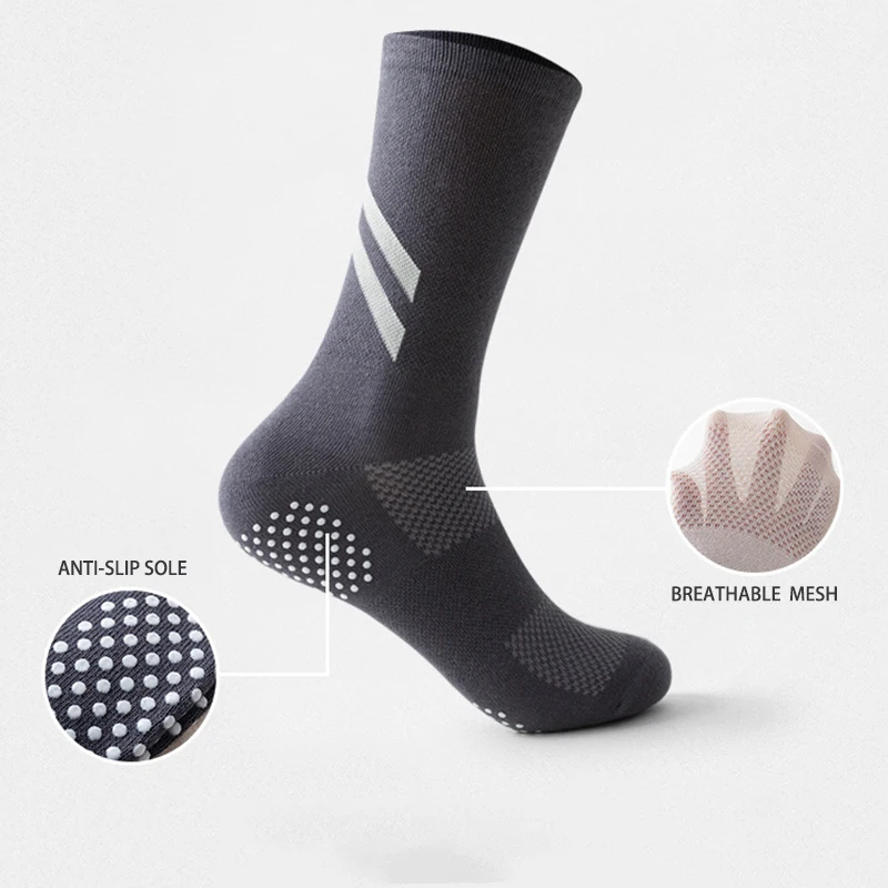 GYMIGO Non-slip Sports Socks Professional Marathon Running Socks Breathable Quick-drying Men Outdoor Sports Racing Cycling Socks