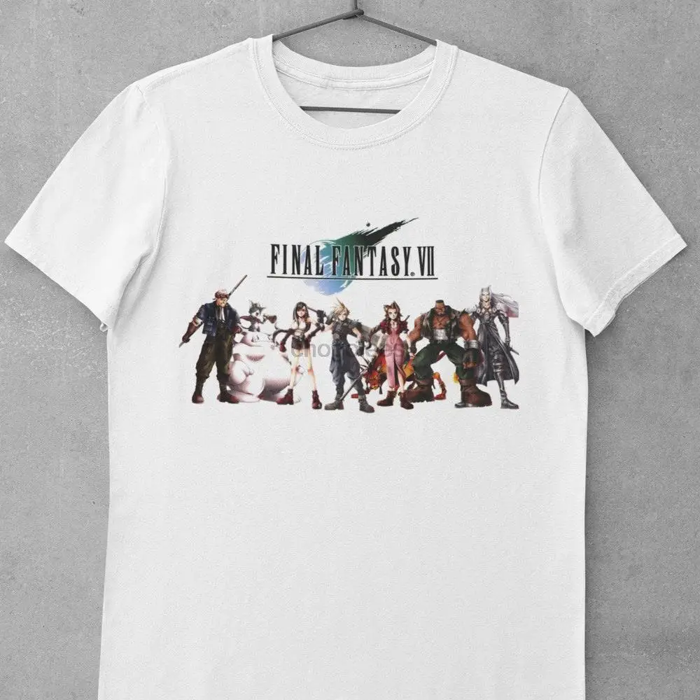Футболка финальной фантазии VII-Облачные войны-игровая одежда-Midgar-Tifa-подарок для