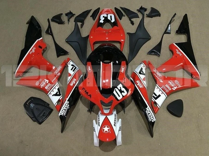 

Style New ABS Whole JP Motorcycle Fairings Kits Fit For HONDA CBR600RR F5 2007 2008 07 08 Bodywork Set Custom Red