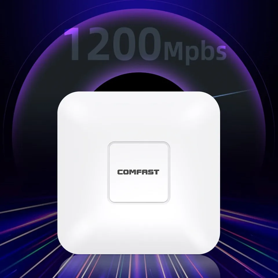 

Ультра-низкая стоимость 1200 Мбит/с беспроводной потолок AP 5,8G двухдиапазонный WIFI роутер Точка доступа WiFi Крытый усилитель сигнала AP покрытие AP