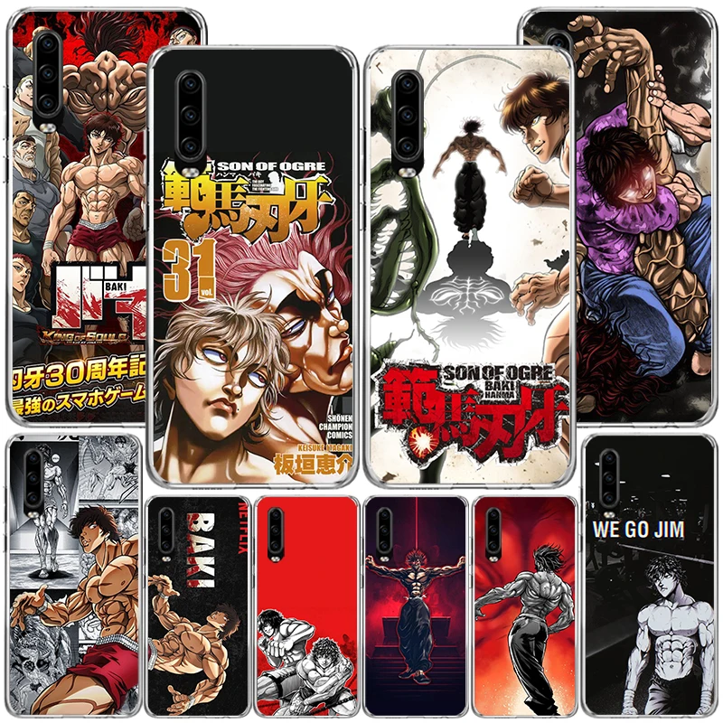 Оригинальный чехол для телефона Baki the Grappler с аниме Huawei P40 P30 P20 P10 Lite Mate 20 10 Pro P Smart Z Y5