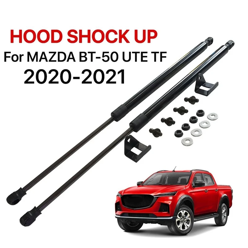 

Автомобильные стойки, передняя крышка капота, газовая пружина, газовые стойки для Mazda BT50 BT-50 UTE TF 2020 2021, 2 шт.
