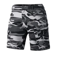 men camouflage cargo shorts beach shorts summer men cotton loose multi pocket military tactical trousers casual sweat shorts