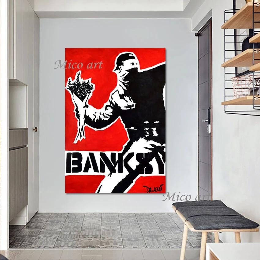 Дешевые холщовые картины без рамки искусство и ремесло акриловые настенные для