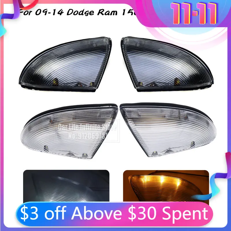 

Автомобильный фсветильник, индикатор заднего вида, мигающий сигнальный фонарь для Dodge RAM 1500 2009 ~ 2014 RAM 2500 2010 ~ 2014